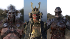 "For Honor" 3D-Characters